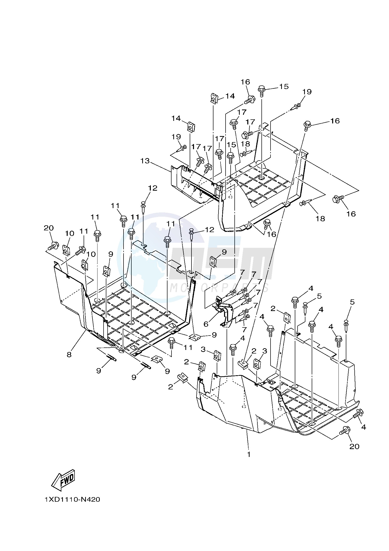 STAND & FOOTREST image