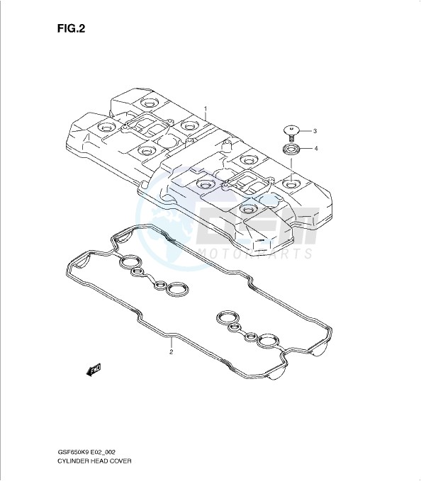 CYLINDER HEAD COVER image