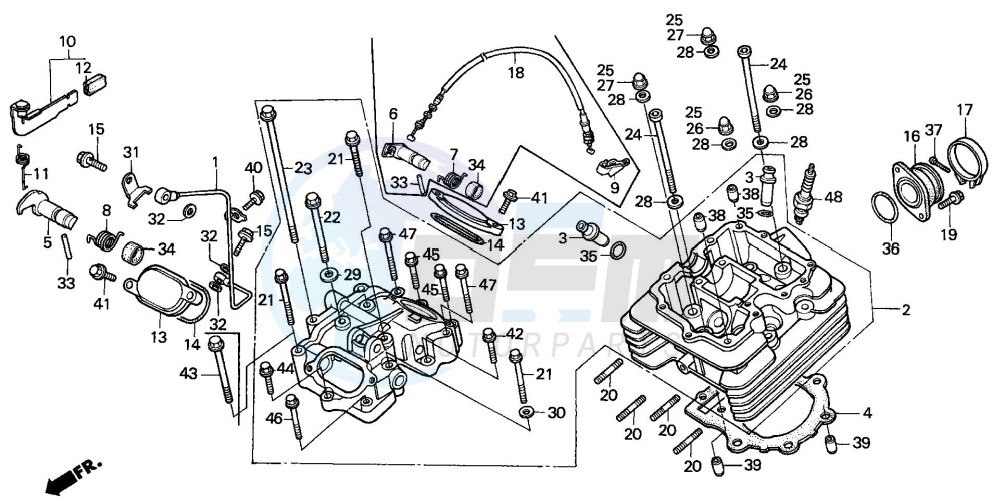 CYLINDER HEAD image