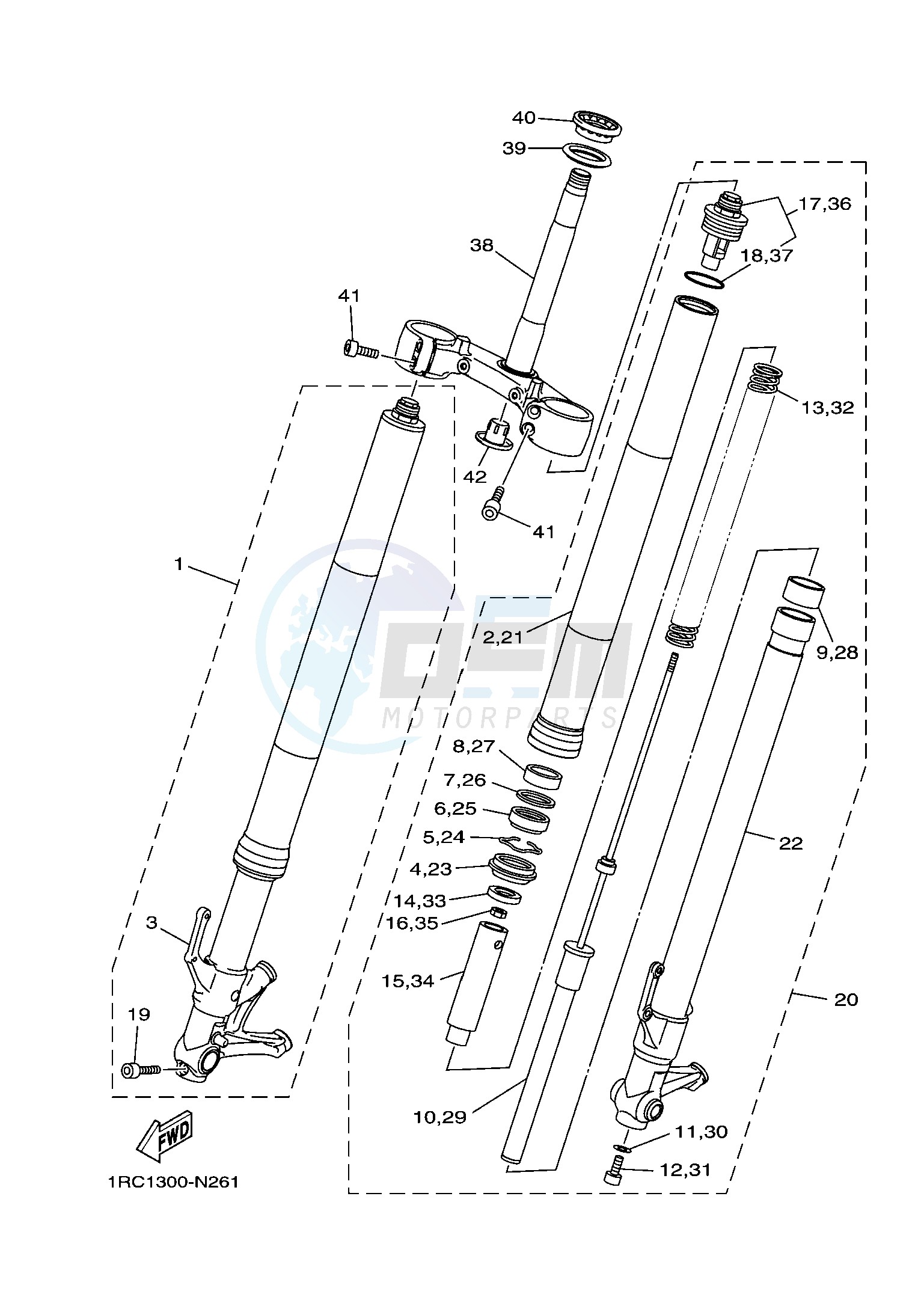 FRONT FORK image