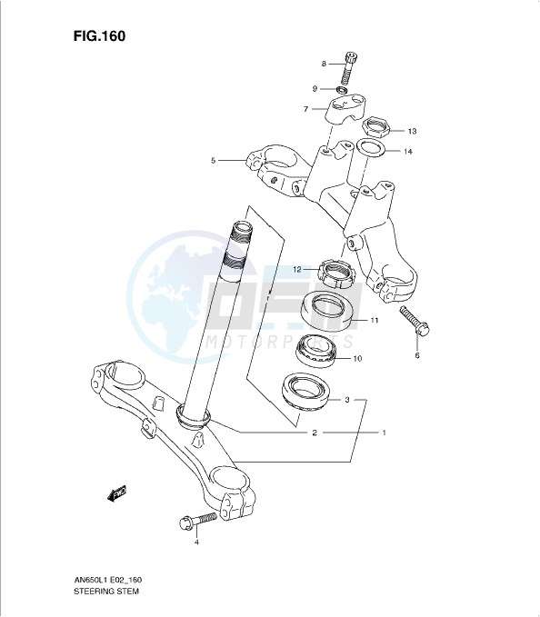 STEERING STEM image