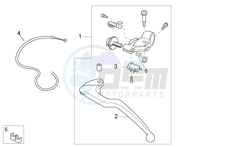 Clutch lever image