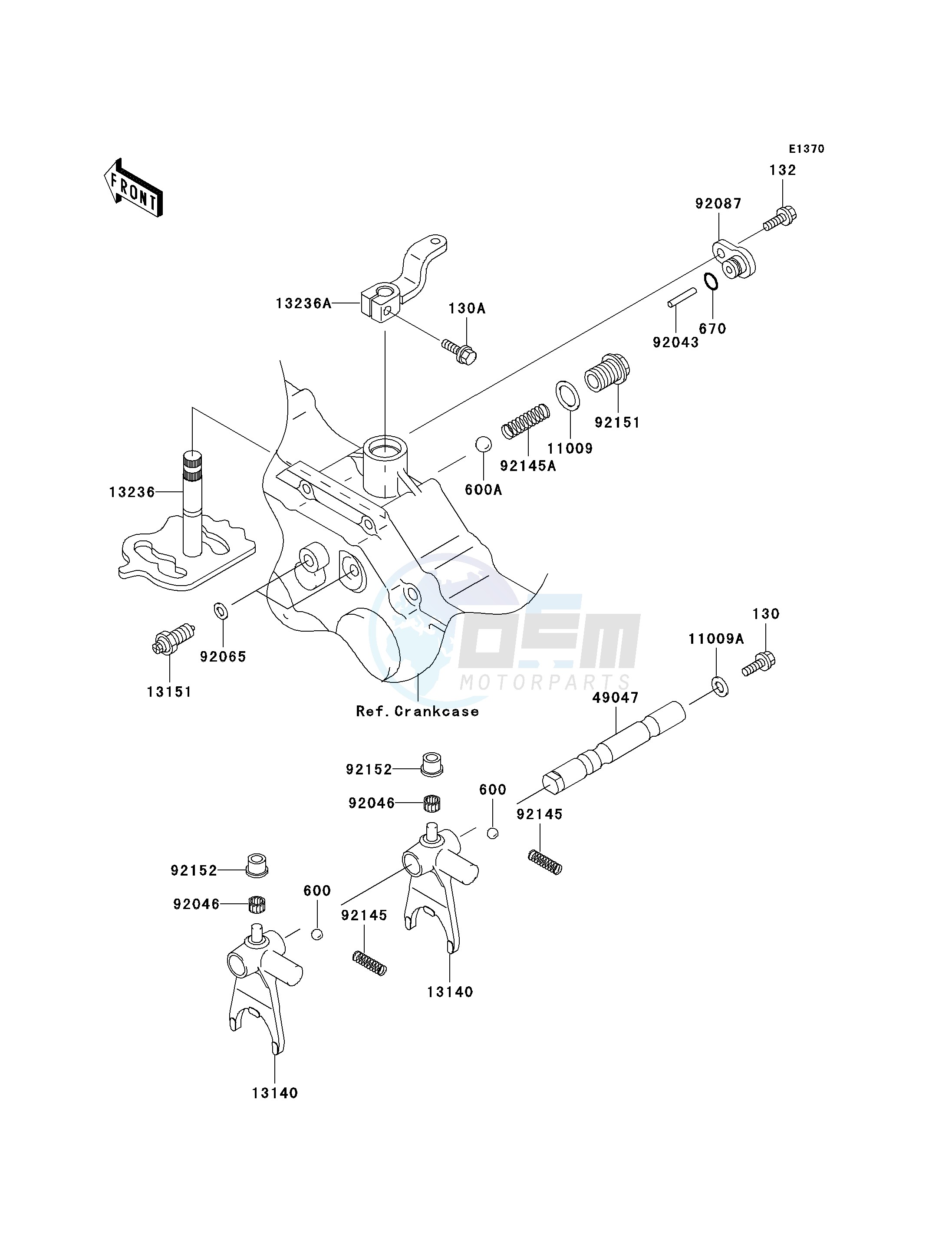 GEAR CHANGE MECHANISM blueprint