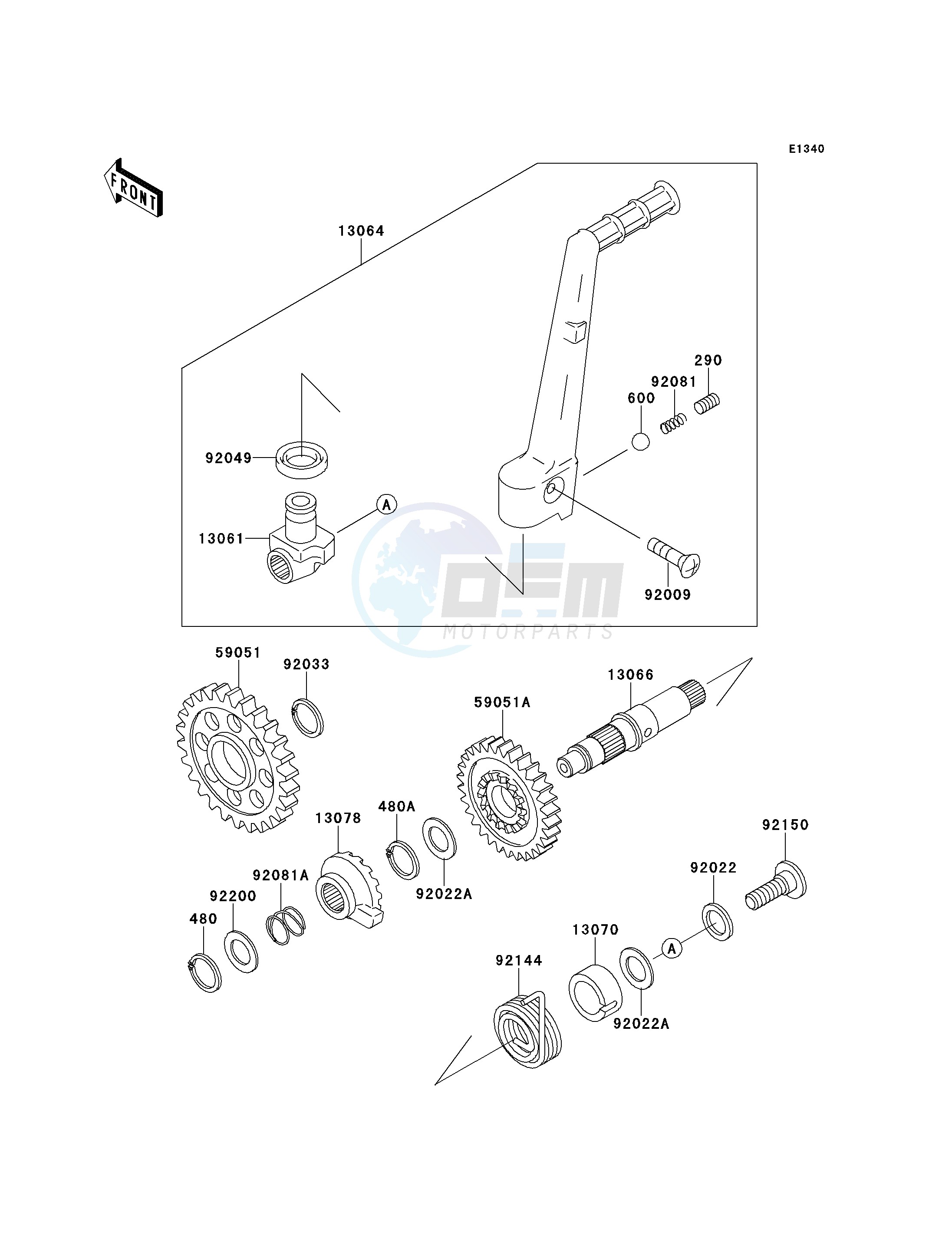 KICKSTARTER MECHANISM image