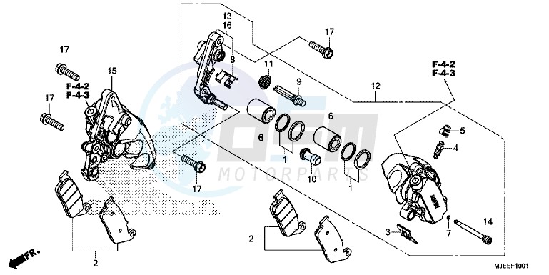 FRONT BRAKE CALIPER (2) image