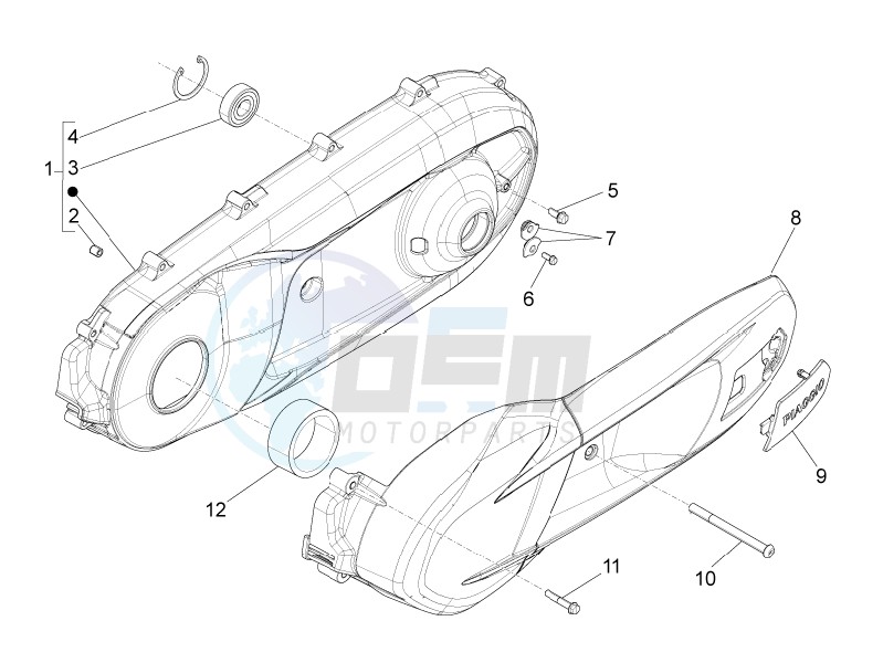 Crankcase cover - Crankcase cooling image