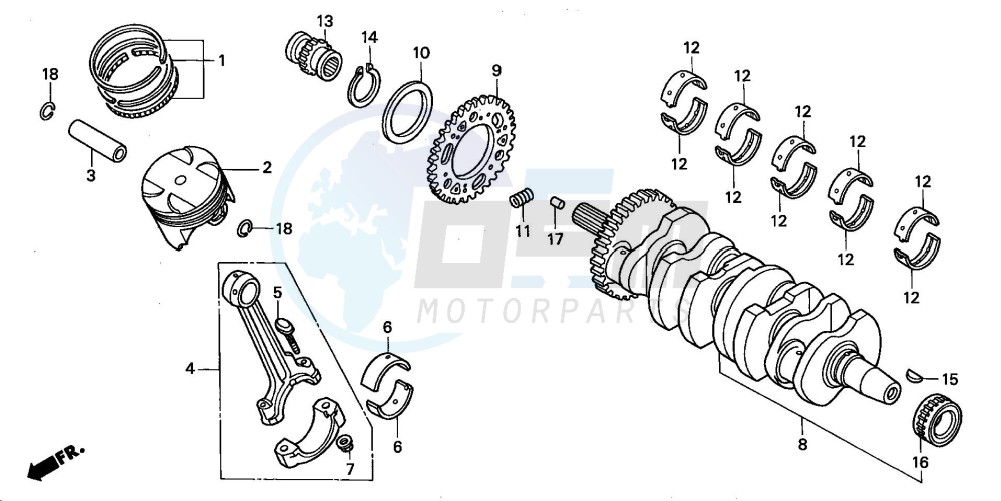 CRANKSHAFT/PISTON image