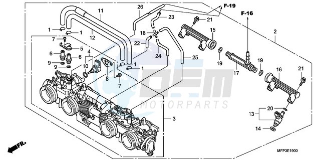 THROTTLE BODY image