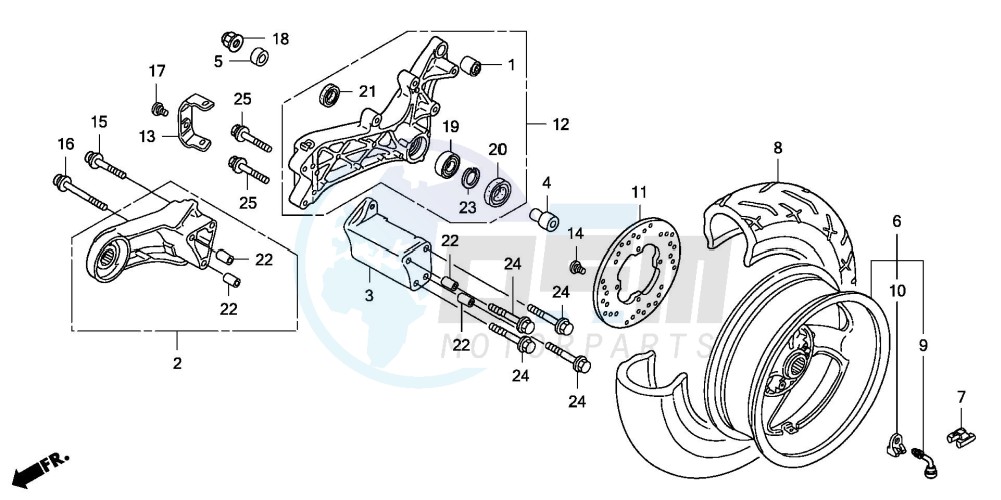 REAR WHEEL image