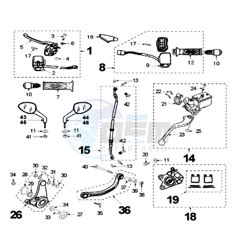 BRAKE CALIPER * AJP* image