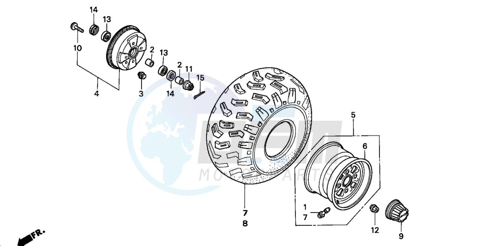 FRONT WHEEL image