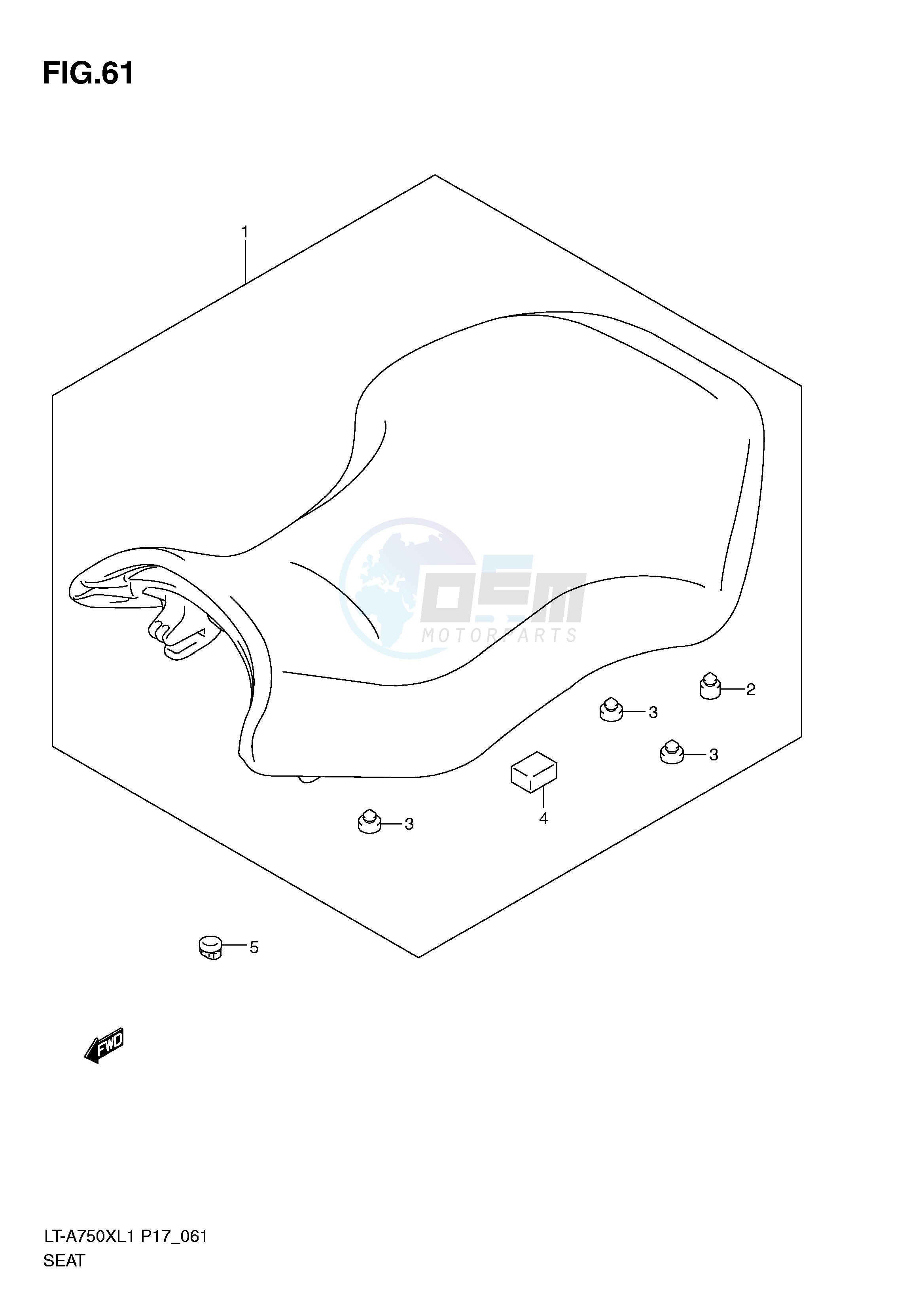 SEAT (LT-A750XL1 P17) blueprint