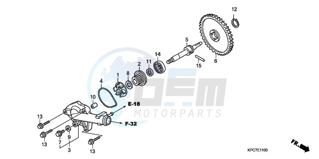 WATER PUMP blueprint