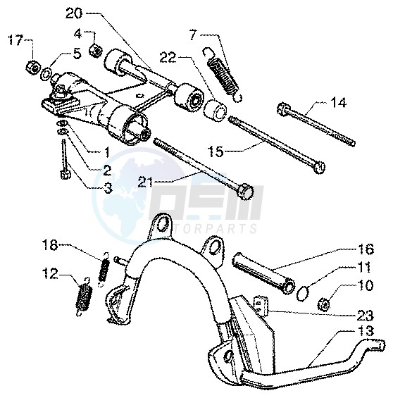 Central Stand - Swinging arm image