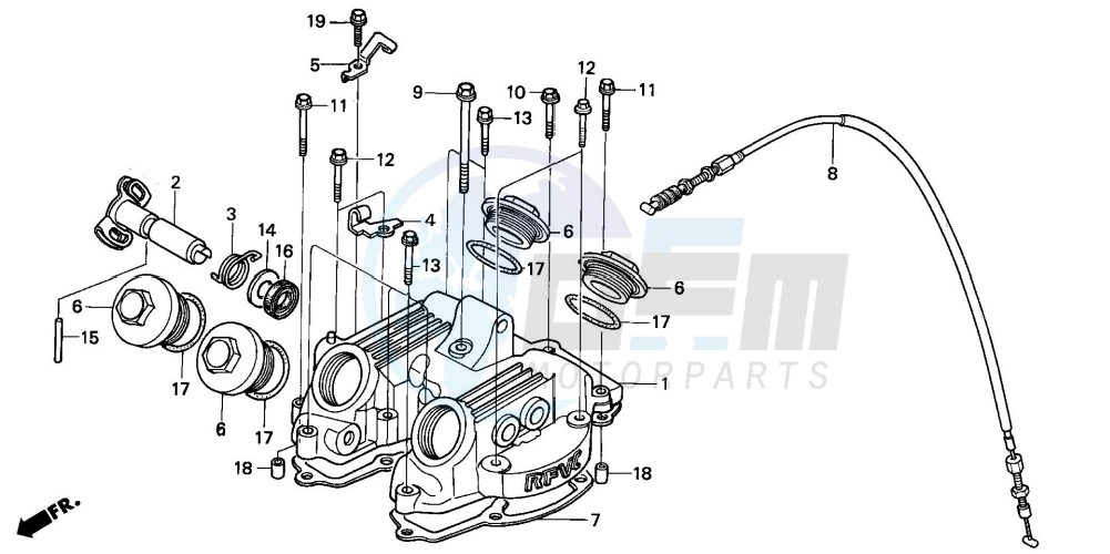 CYLINDER HEAD COVER image