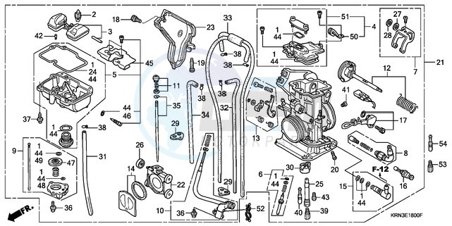 CARBURETOR blueprint