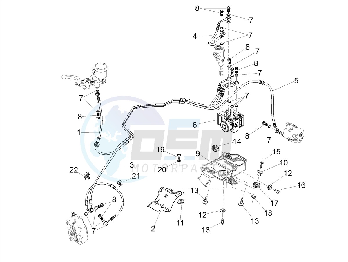 ABS brake system image