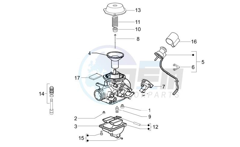 Carburettor - Components image