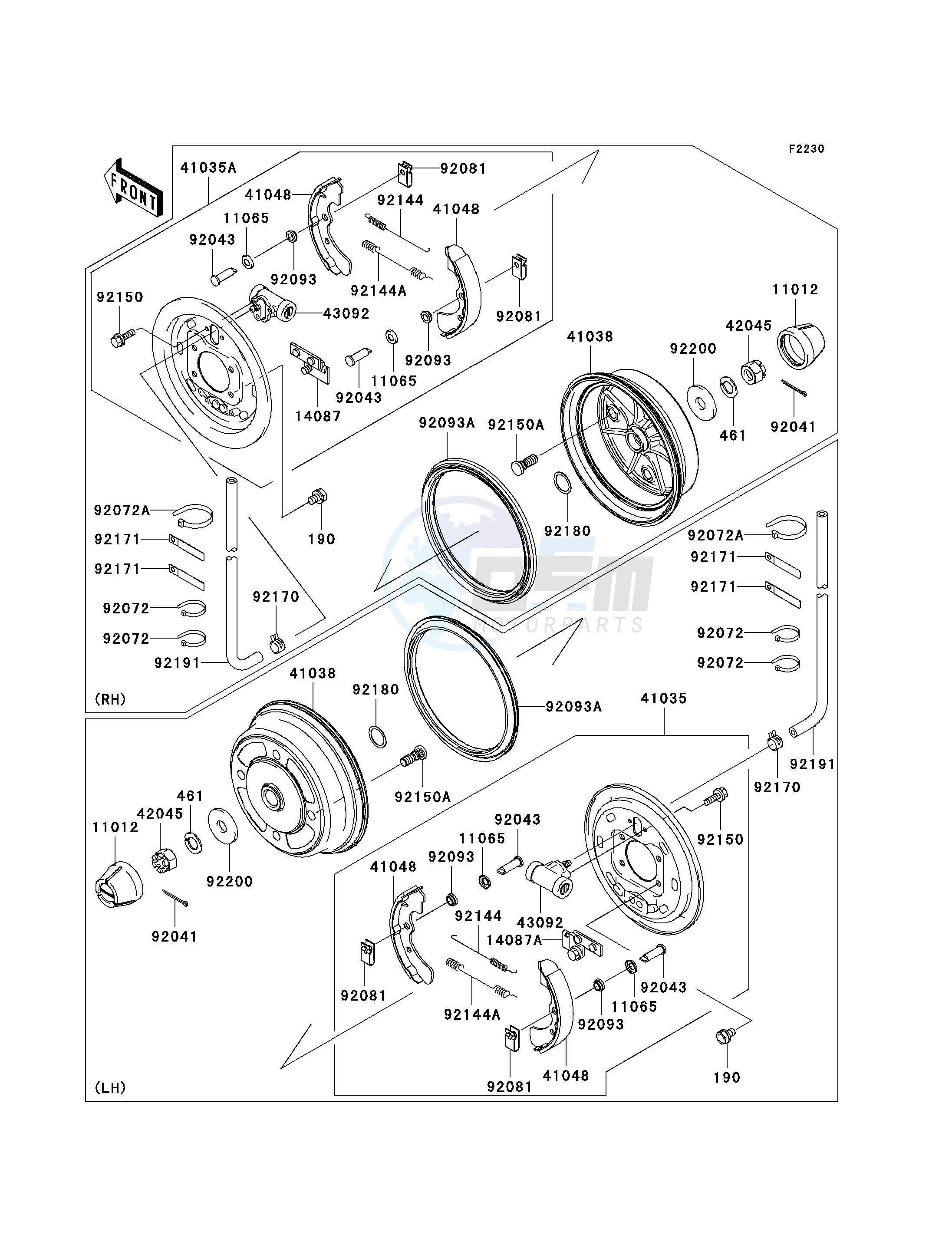 FRONT HUBS_BRAKES image