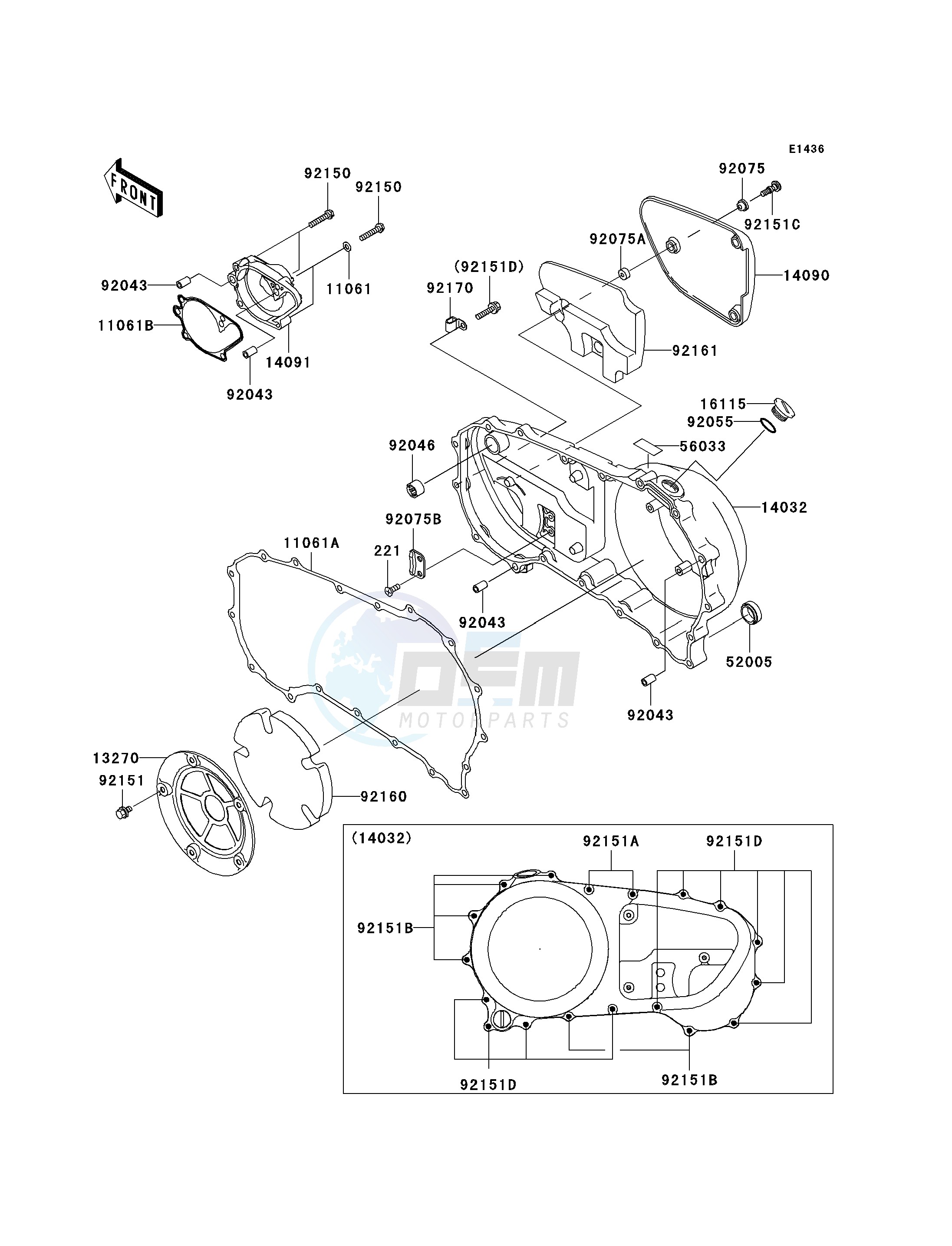 RIGHT ENGINE COVER-- S- - blueprint