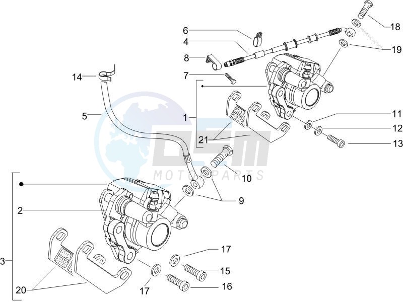 Brakes hose  - Calipers image