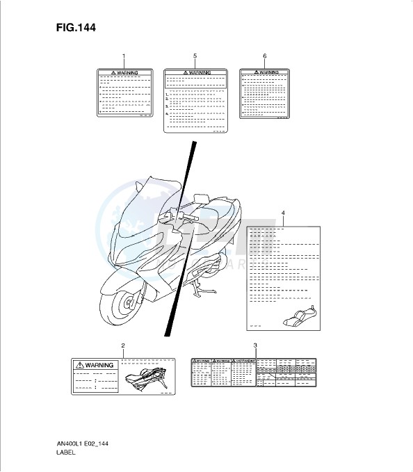 LABEL (AN400AL1 E19) blueprint