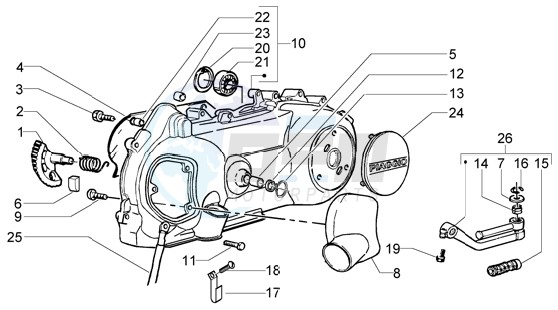 Kickstarter-crankcase cooling image