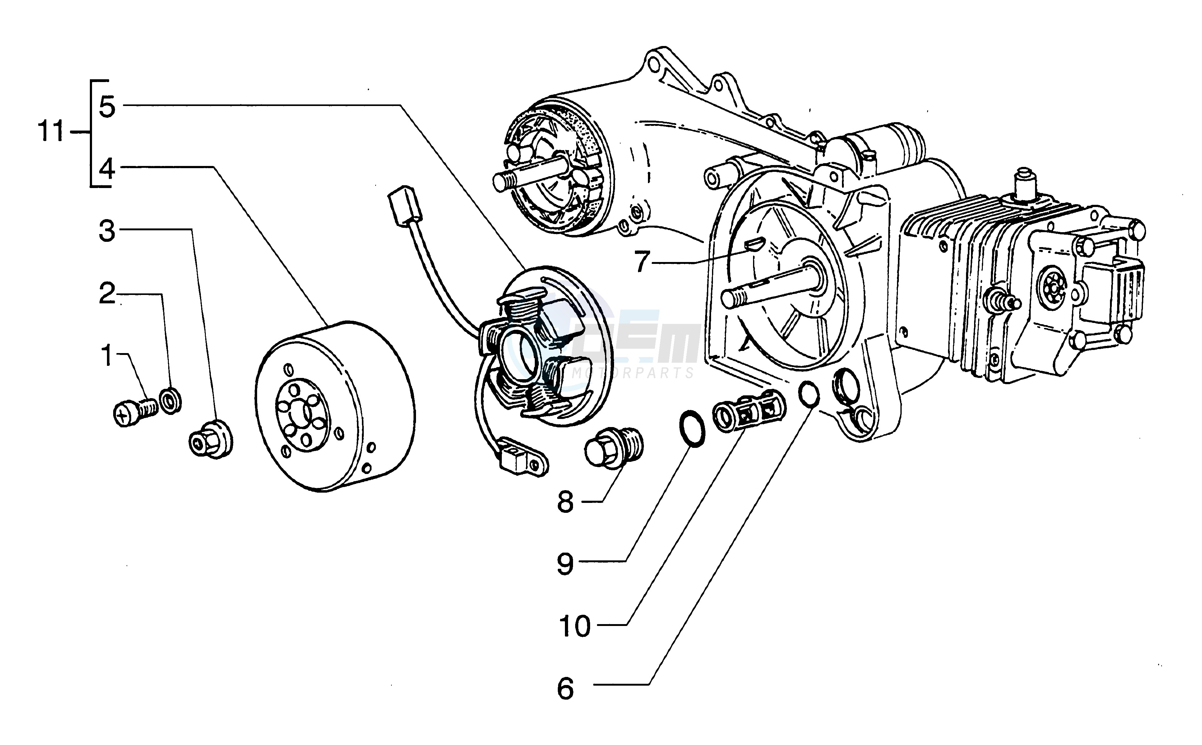 Cdi magneto assy image