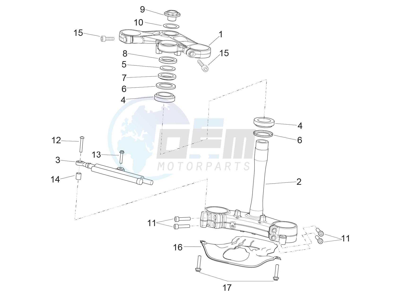 Steering blueprint