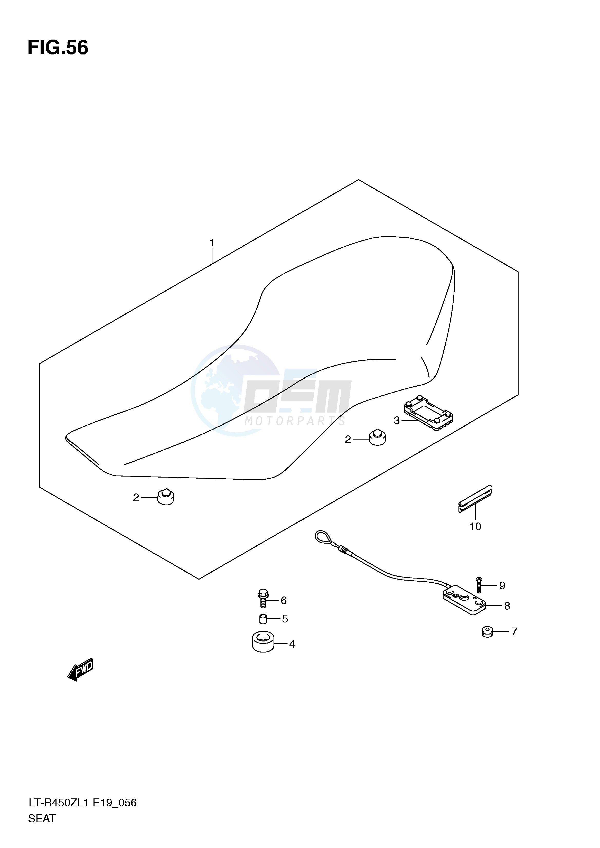 SEAT (LT-R450L1 E19) blueprint