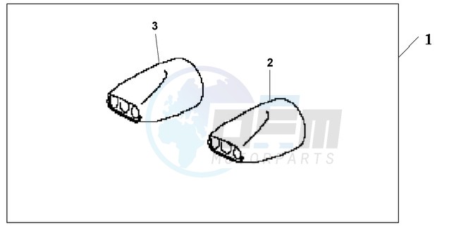 OVAL TAIL EXHAUST FINISHER blueprint