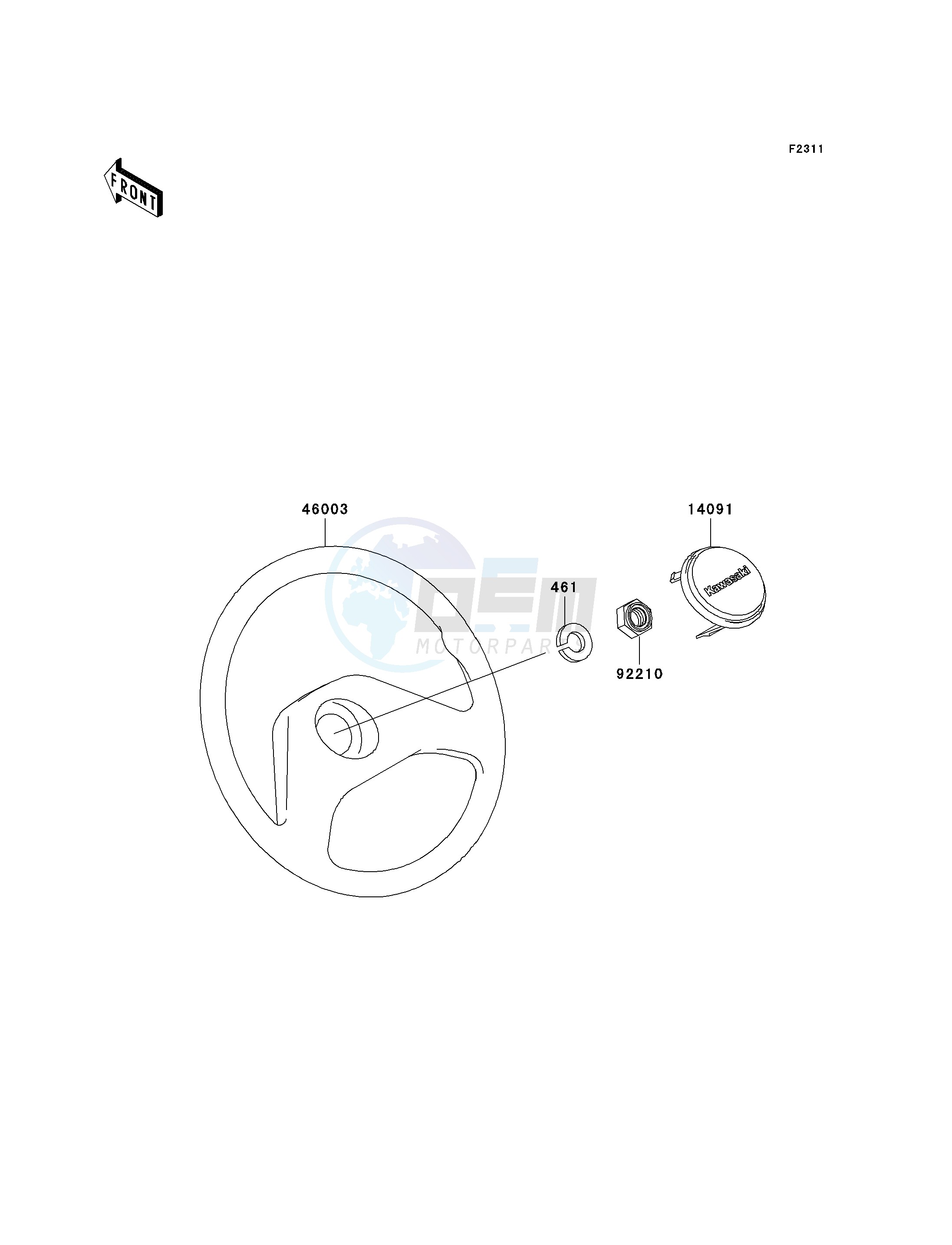 STEERING WHEEL blueprint