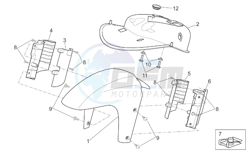 Front body - Front mudguard image