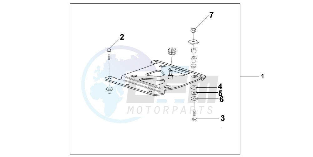 TOP BOX SUB CARRIER 35L image