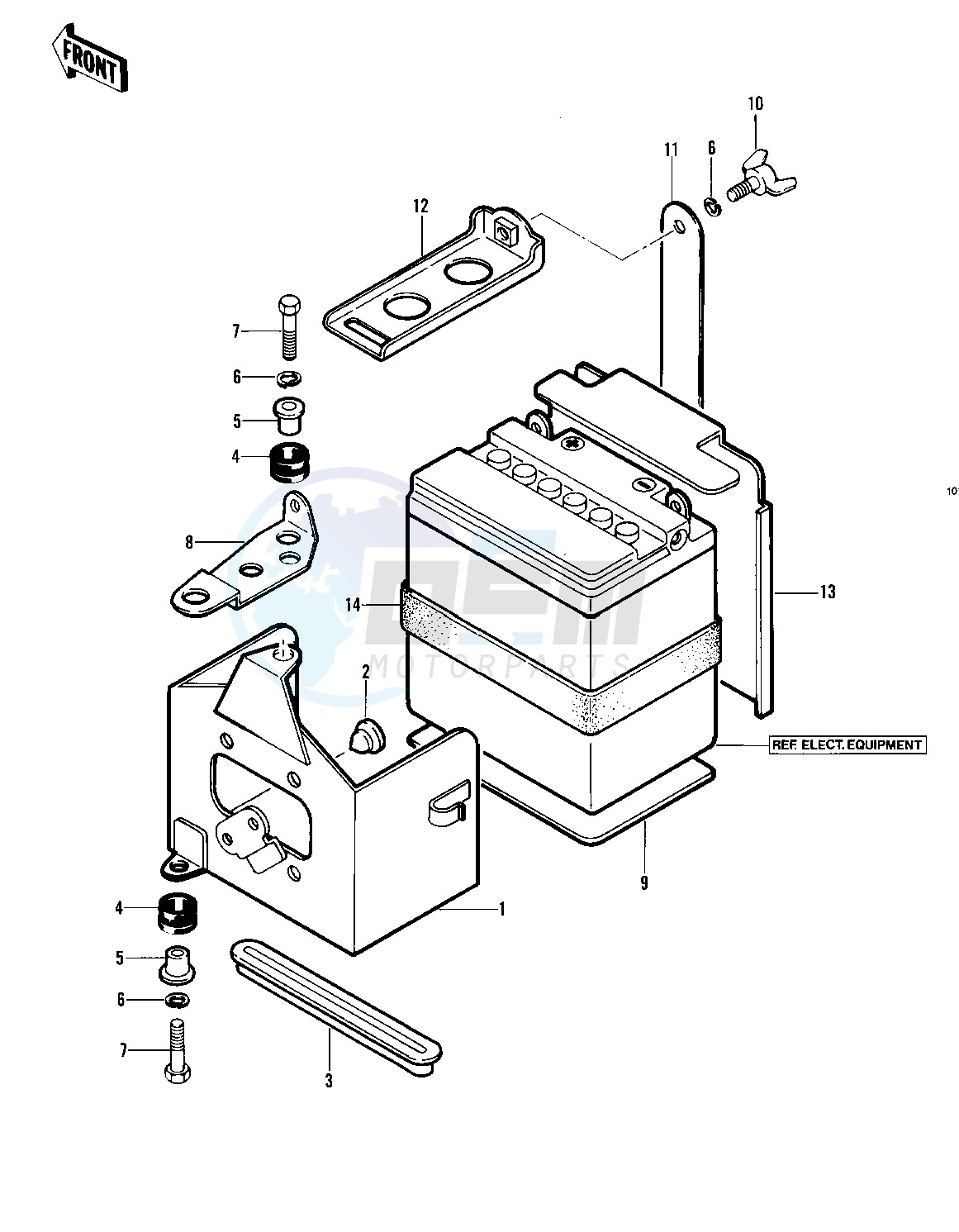 BATTERY CASE -- 82 A1- - image