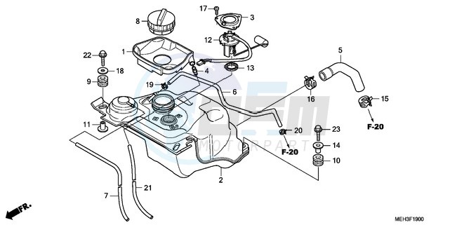 FUEL TANK blueprint