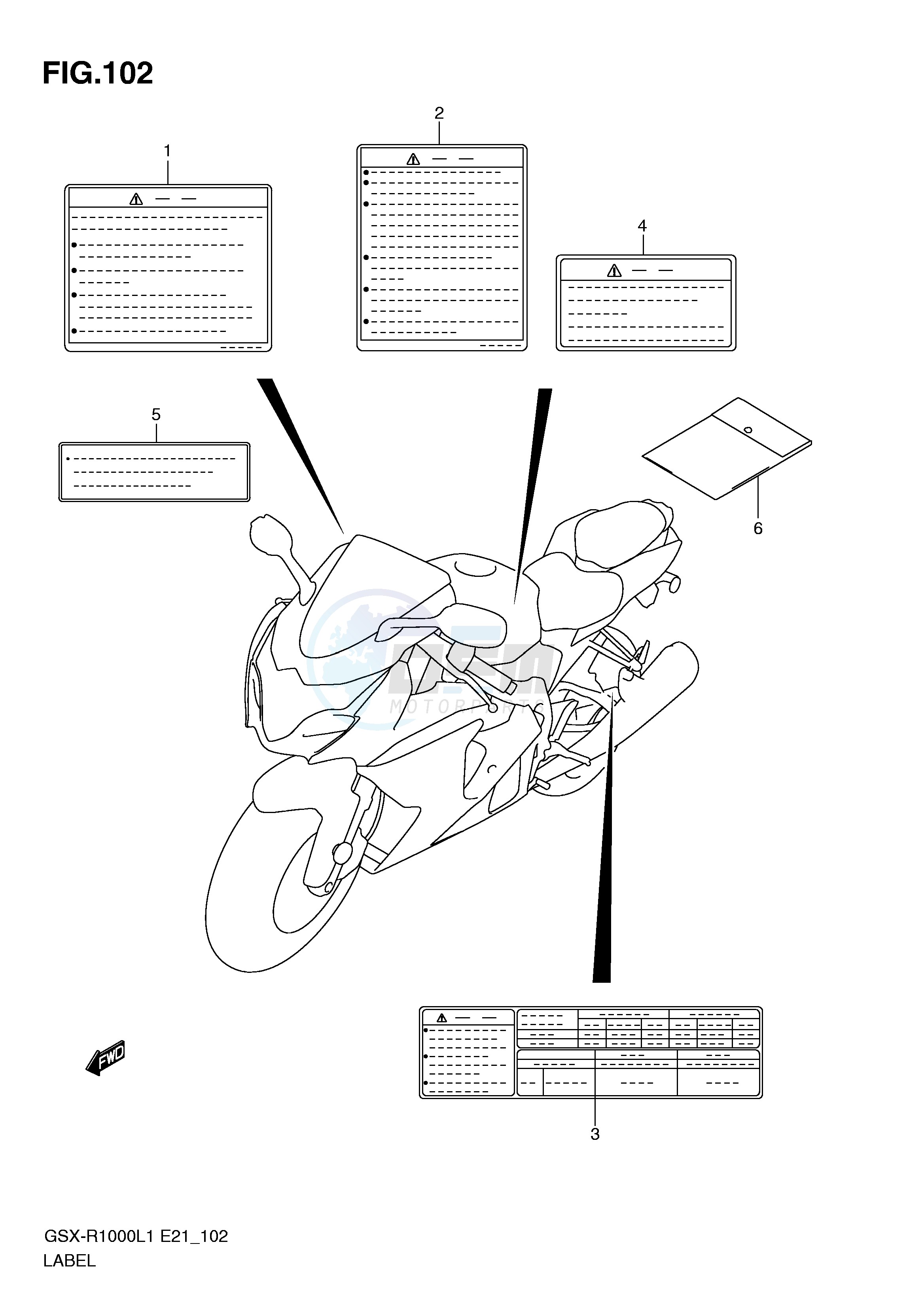 LABEL (GSX-R1000L1 E51) blueprint
