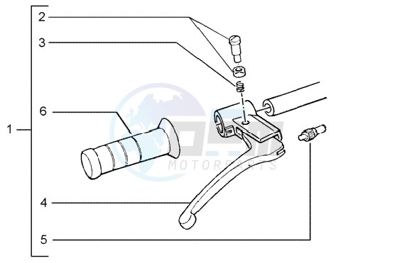 Handlebars component parts image