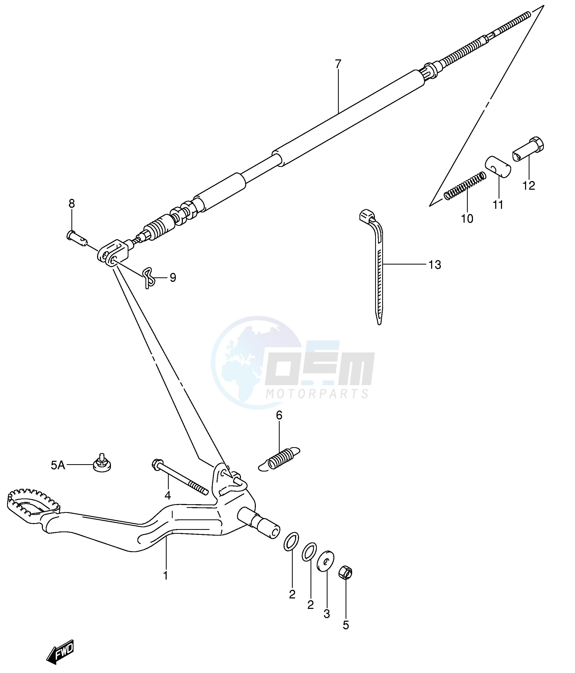 REAR BRAKE image