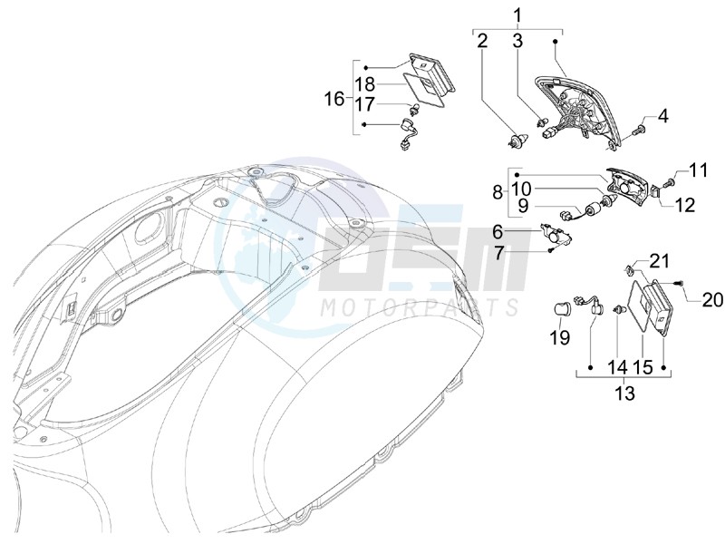 Tail light - Turn signal lamps image