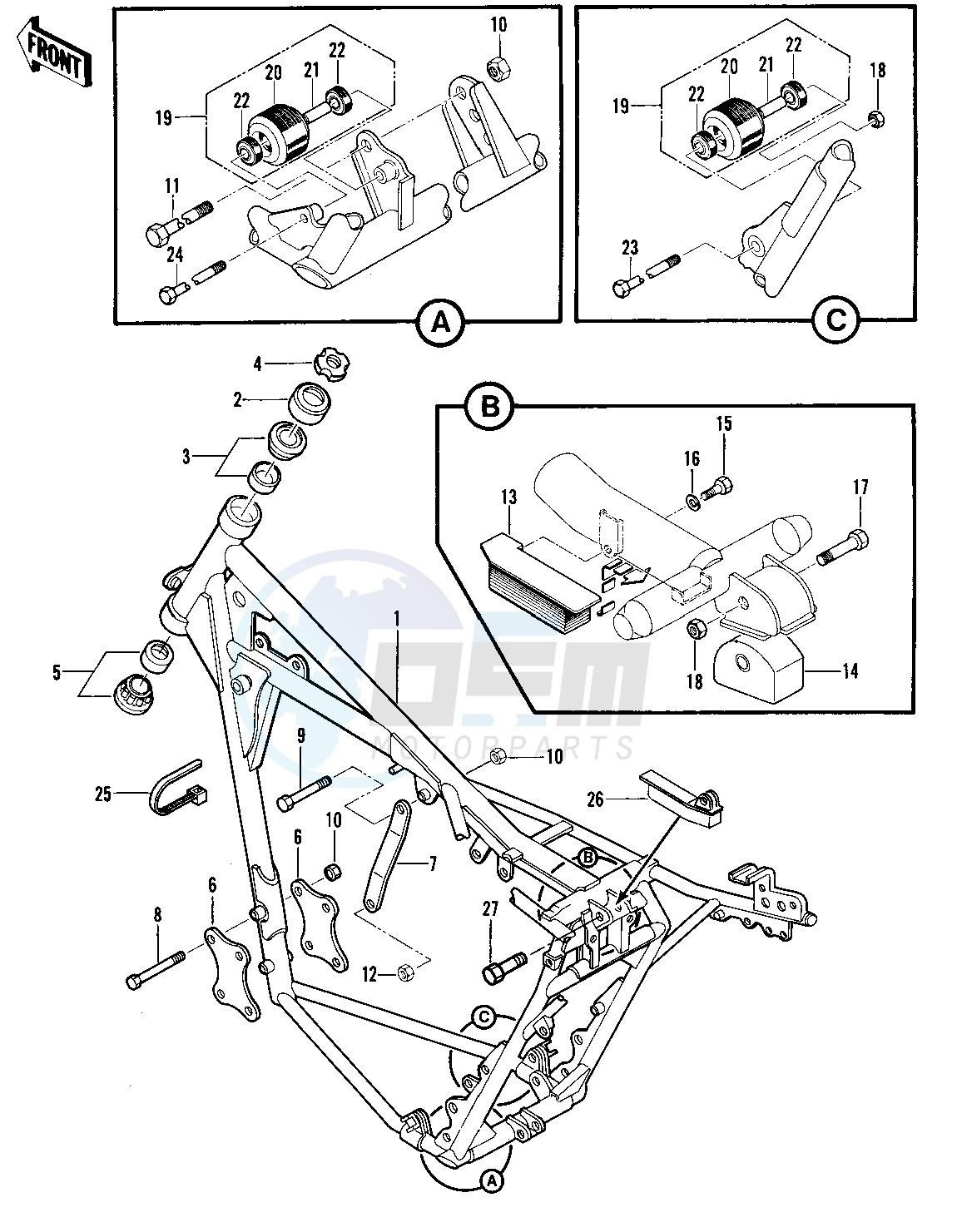 FRAME_FRAME FITTINGS -- KX420-A1- - image