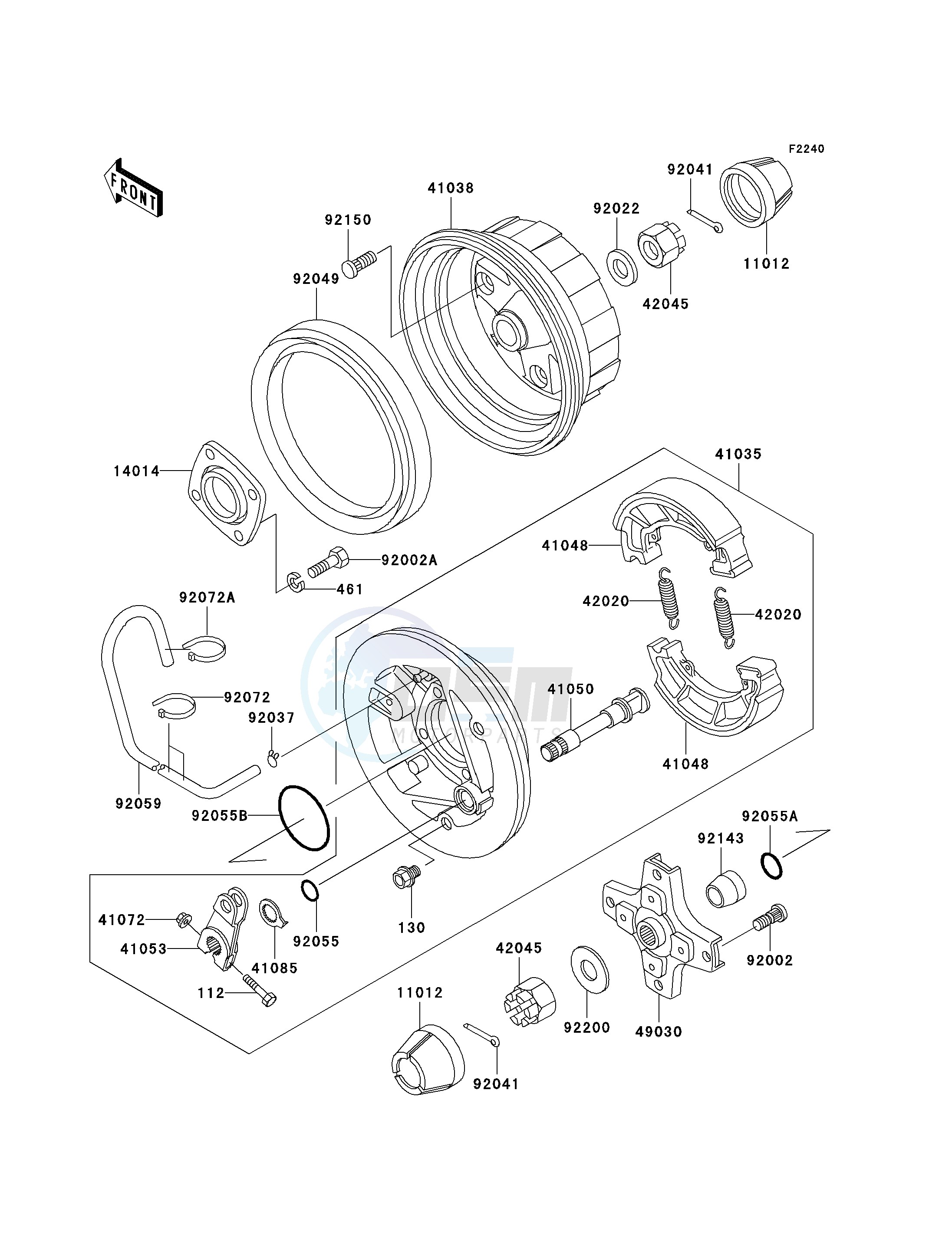 REAR HUB image