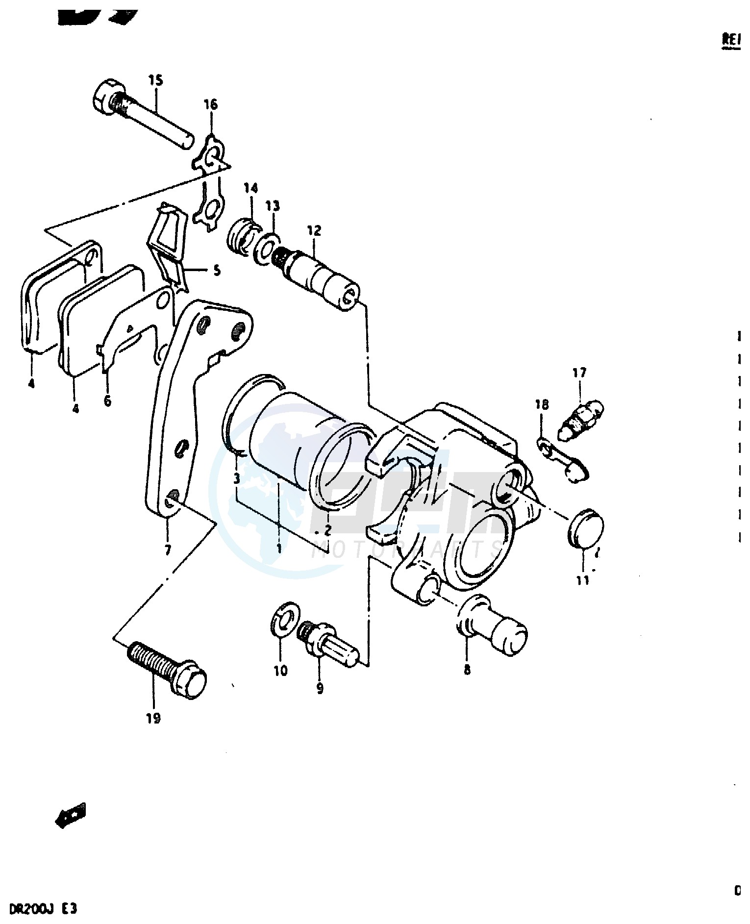 FRONT CALIPERS blueprint