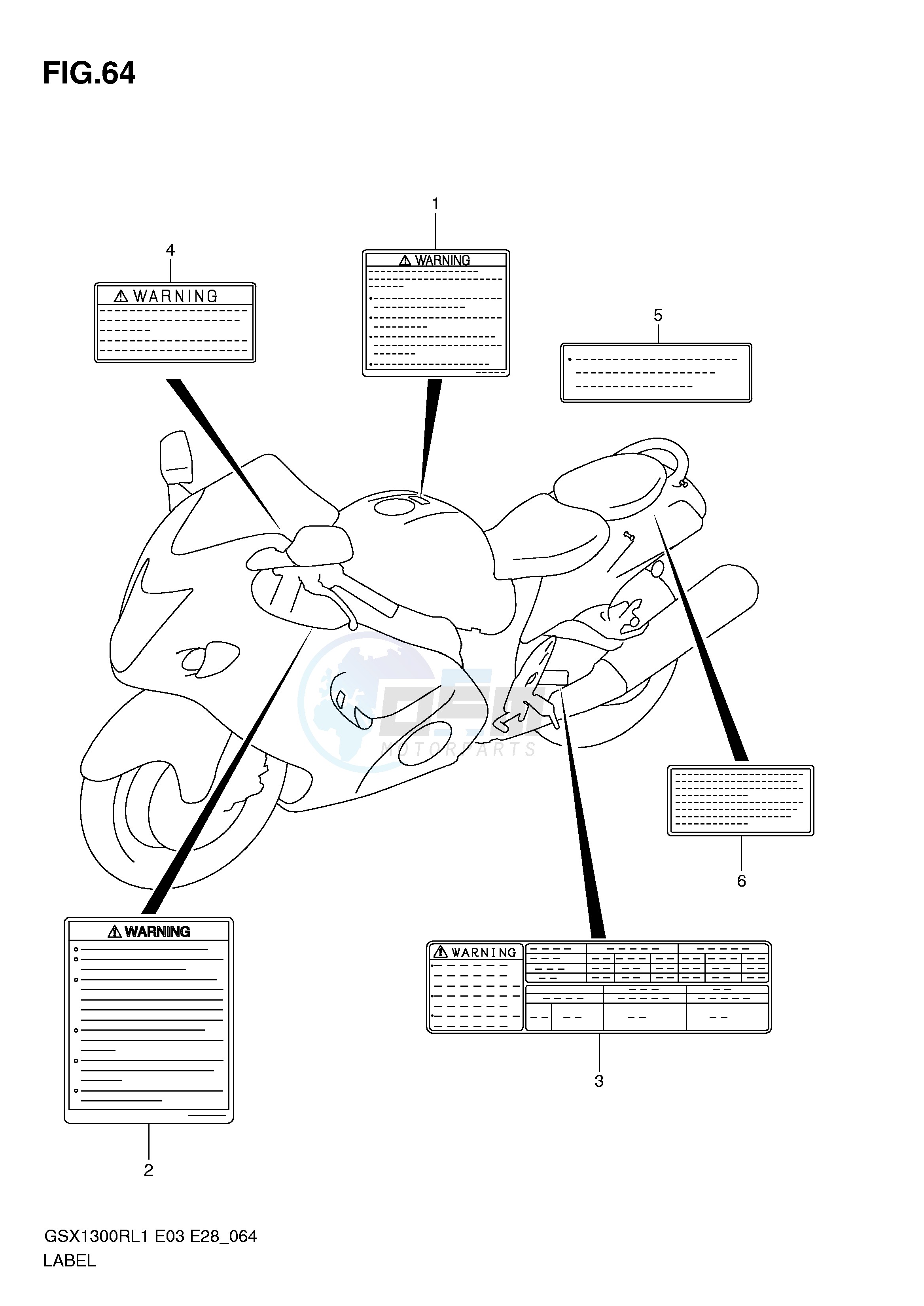 LABEL (GSX1300RL1 E3) blueprint