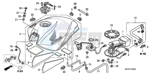 FUEL TANK blueprint