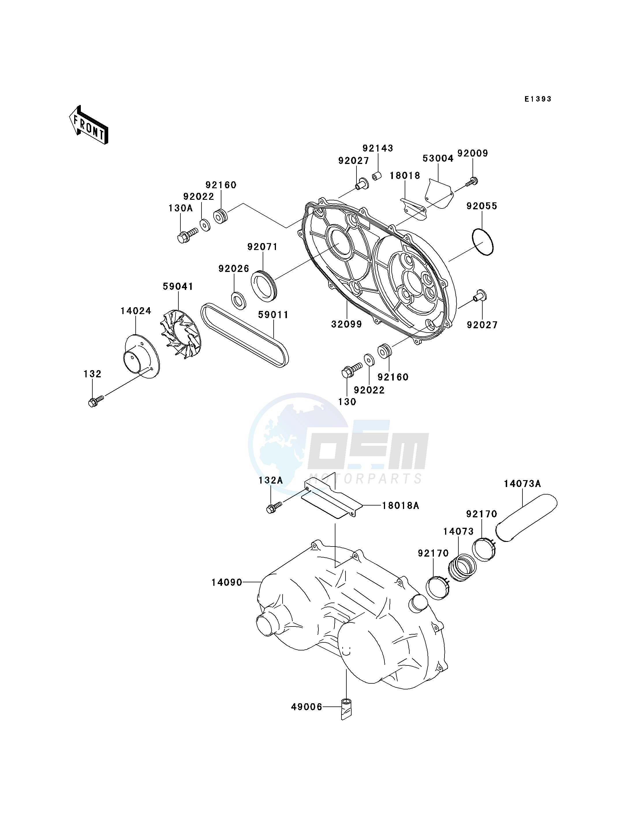 CONVERTER COVER_DRIVE BELT image