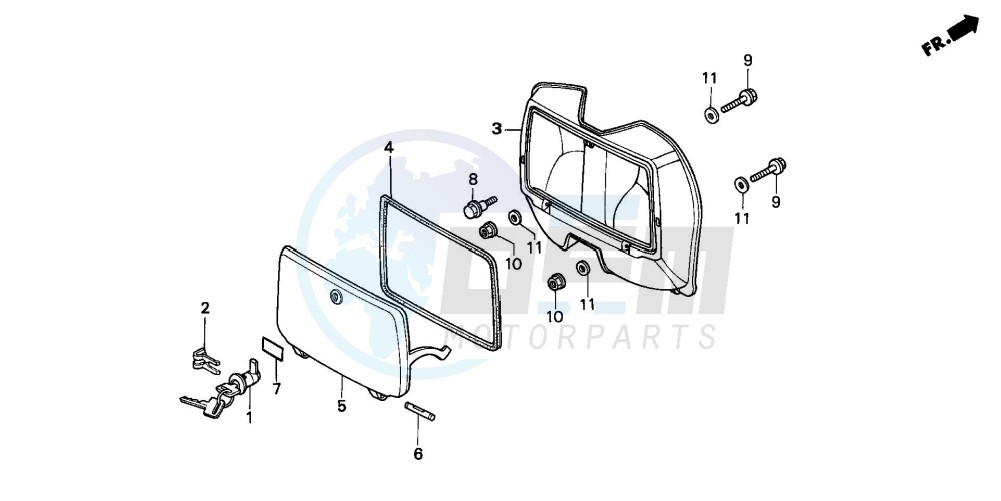 GLOVE BOX blueprint