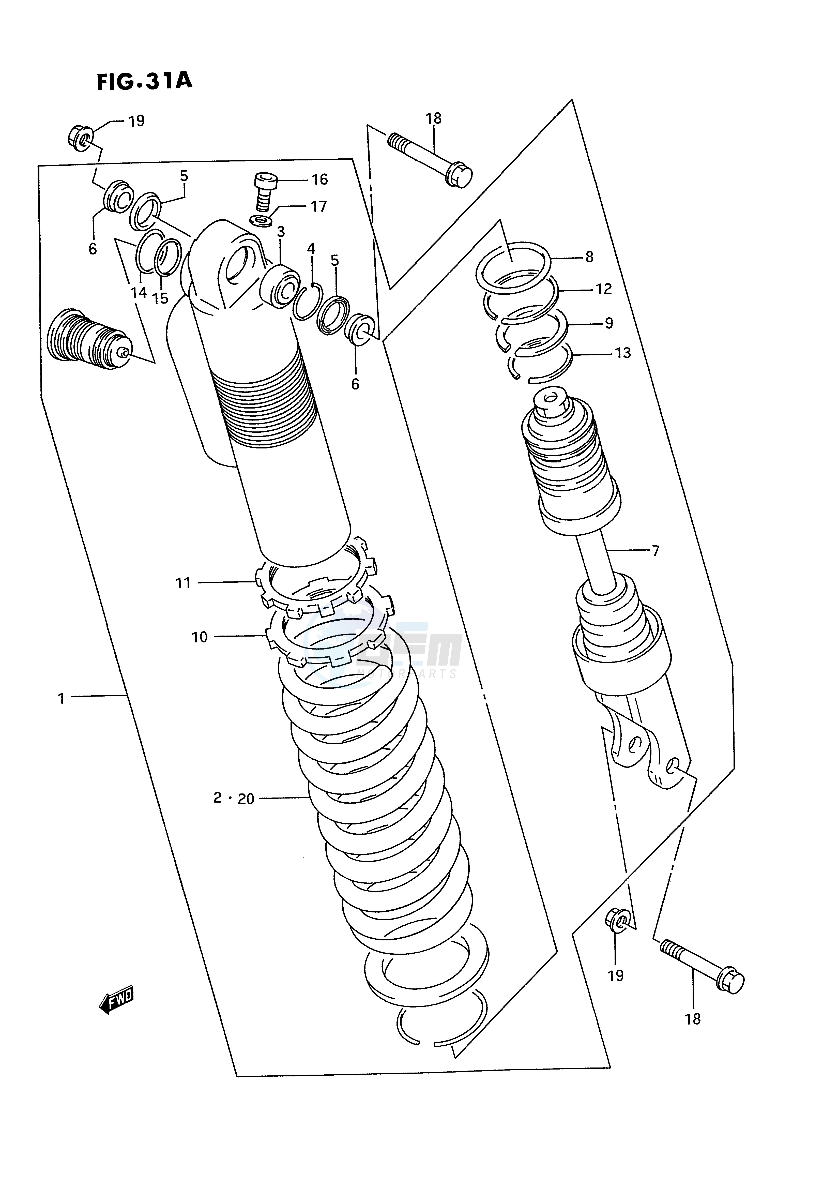 SHOCK ABSORBER (MODEL P) image