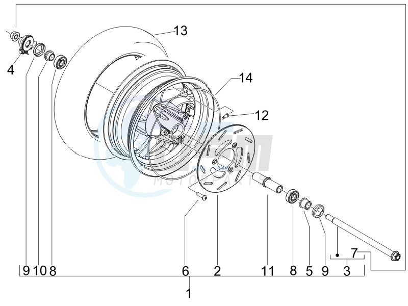 Front wheel image