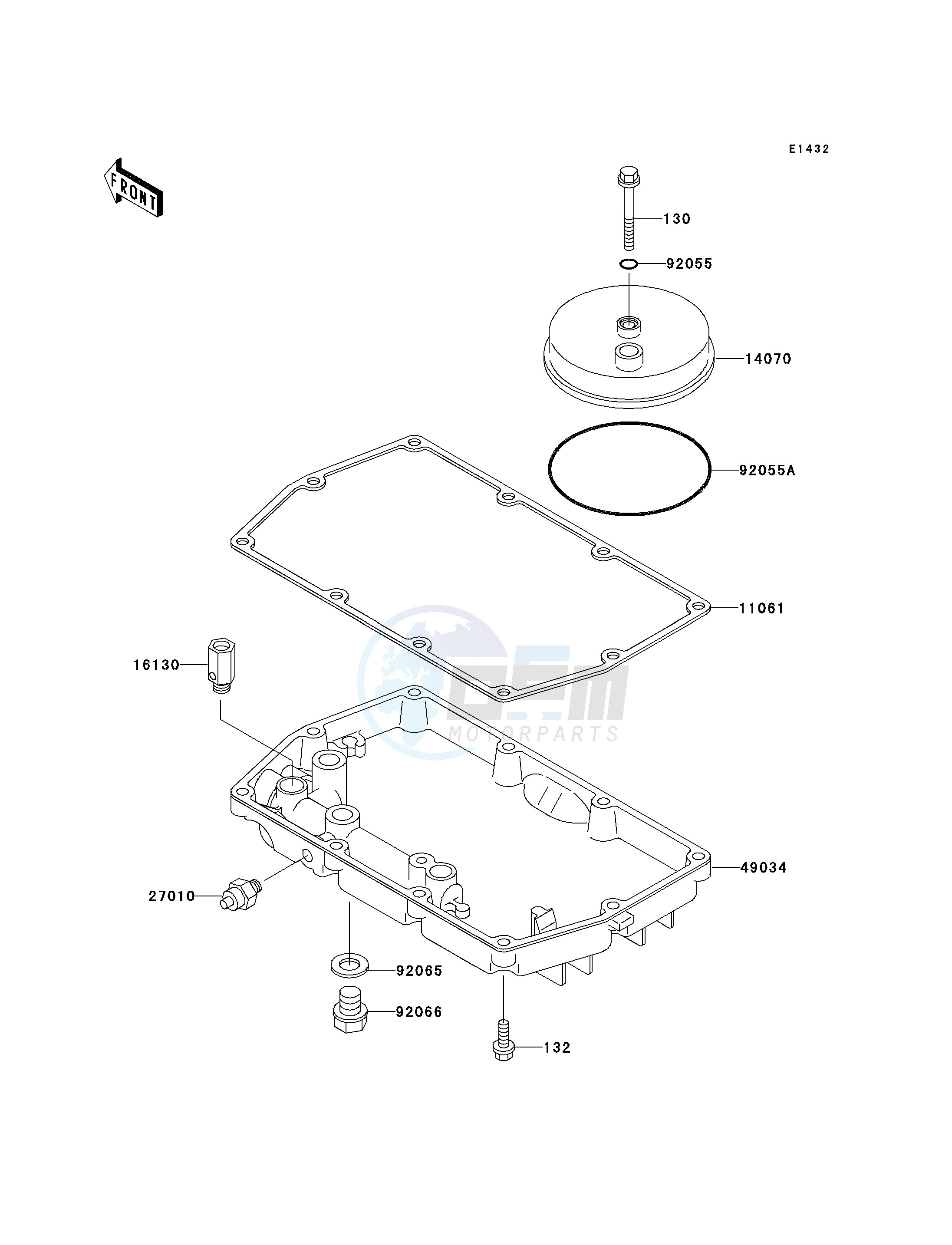 BREATHER COVER_OIL PAN image